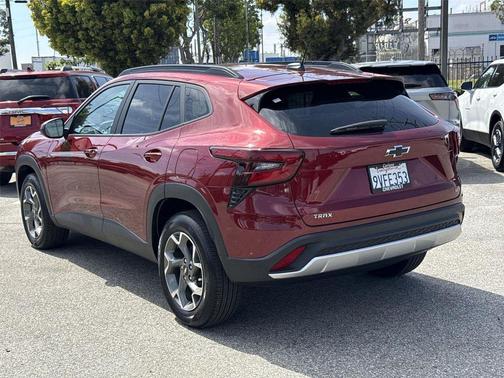 Crimson Metallic 2025 Chevrolet Trax LT