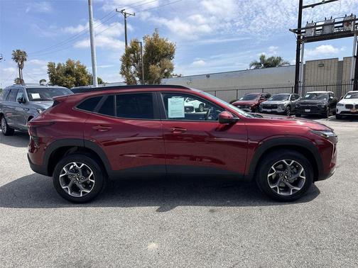 Crimson Metallic 2025 Chevrolet Trax LT
