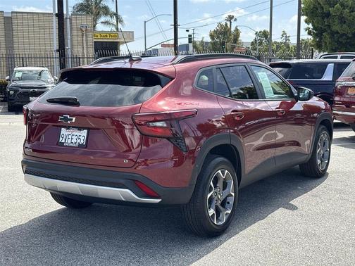 Crimson Metallic 2025 Chevrolet Trax LT