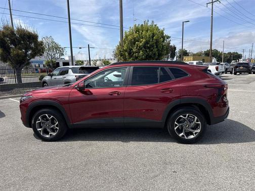 Crimson Metallic 2025 Chevrolet Trax LT