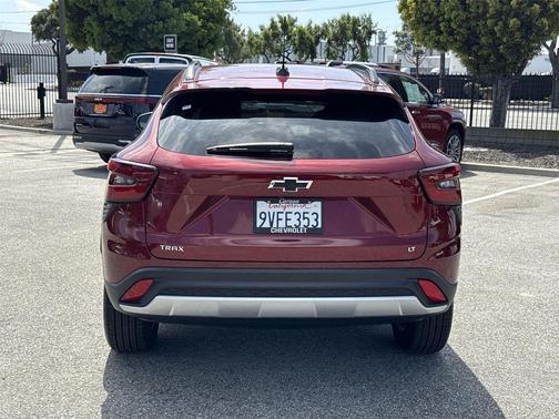 Crimson Metallic 2025 Chevrolet Trax LT