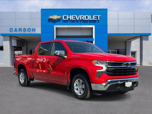Red Hot 2025 Chevrolet Silverado 1500 LT