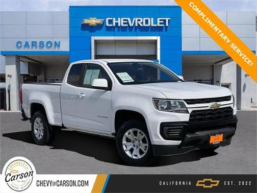 Summit White 2021 Chevrolet Colorado LT
