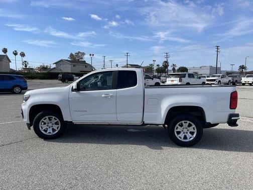 Summit White 2021 Chevrolet Colorado LT