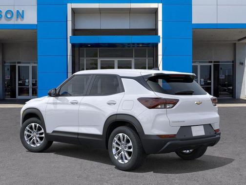 Summit White 2026 Chevrolet Trailblazer LS