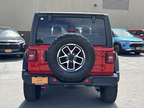 Firecracker Red Clearcoat 2025 Jeep Wrangler Rubicon