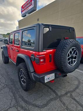 Firecracker Red Clearcoat 2025 Jeep Wrangler Rubicon