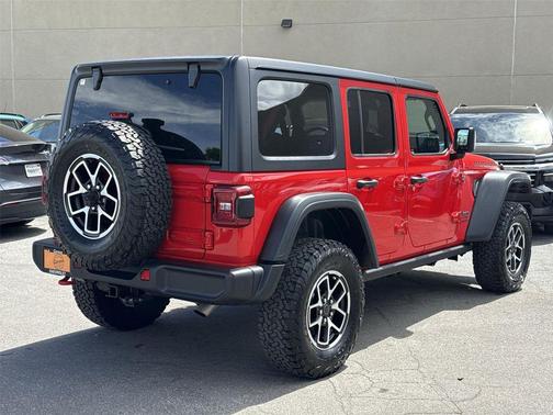 Firecracker Red Clearcoat 2025 Jeep Wrangler Rubicon
