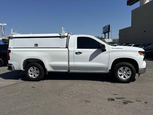Summit White 2023 Chevrolet Silverado 1500 WT
