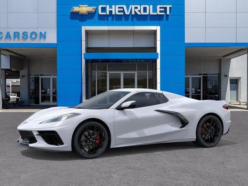 Arctic White 2026 Chevrolet Corvette Stingray w/1LT