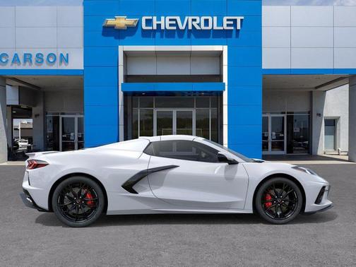 Arctic White 2026 Chevrolet Corvette Stingray w/1LT