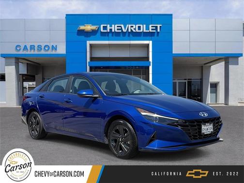 2022 Hyundai ELANTRA HEV Blue