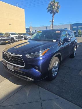 Blueprint 2025 Toyota Highlander LE