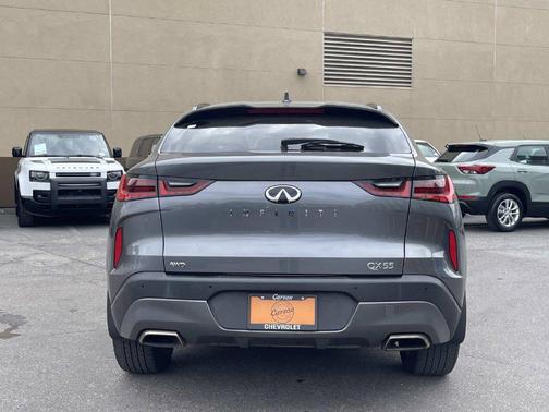 Graphite Shadow 2022 INFINITI QX55 LUXE