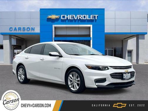 Summit White 2018 Chevrolet Malibu LT