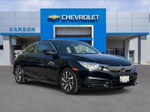 Crystal Black Pearl 2018 Honda Civic LX