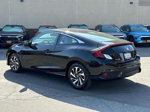 Crystal Black Pearl 2018 Honda Civic LX