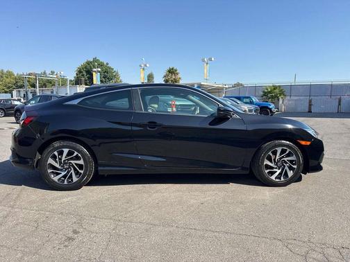 Crystal Black Pearl 2018 Honda Civic LX