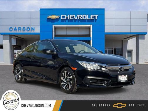 Crystal Black Pearl 2018 Honda Civic LX
