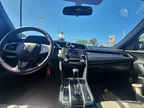 Crystal Black Pearl 2018 Honda Civic LX