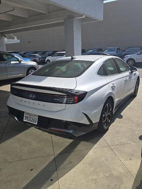 Serenity White 2025 Hyundai SONATA SEL