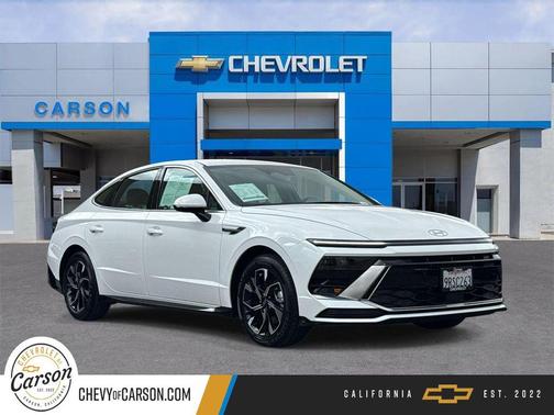Serenity White 2025 Hyundai SONATA SEL