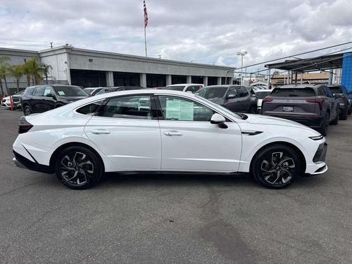 Serenity White 2025 Hyundai SONATA SEL