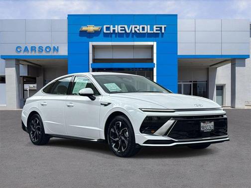 Serenity White 2025 Hyundai SONATA SEL