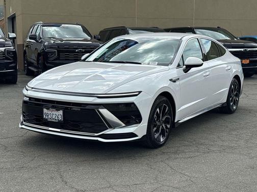 Serenity White 2025 Hyundai SONATA SEL