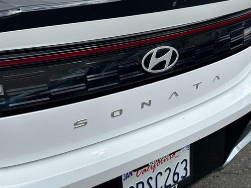 Serenity White 2025 Hyundai SONATA SEL