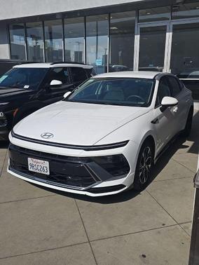 Serenity White 2025 Hyundai SONATA SEL