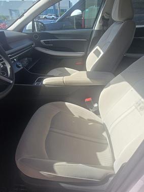 Serenity White 2025 Hyundai SONATA SEL