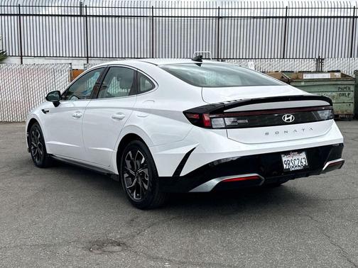 Serenity White 2025 Hyundai SONATA SEL