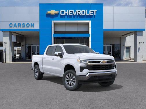 Summit White 2026 Chevrolet Silverado 1500 LT