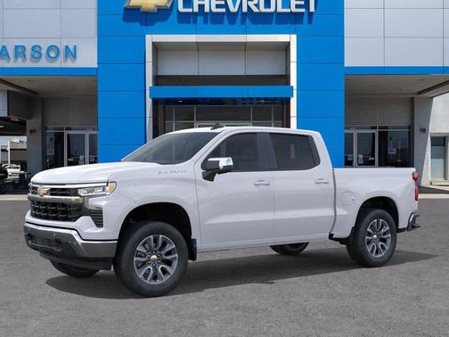 Summit White 2026 Chevrolet Silverado 1500 LT