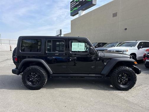 Black Clearcoat 2025 Jeep Wrangler Willys
