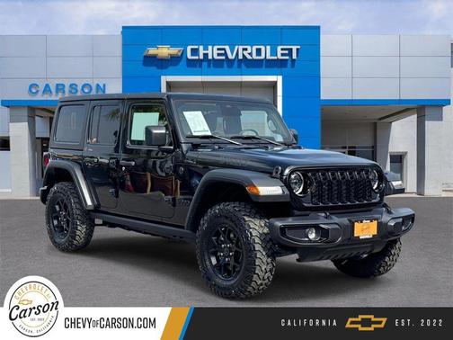 Black Clearcoat 2025 Jeep Wrangler Willys