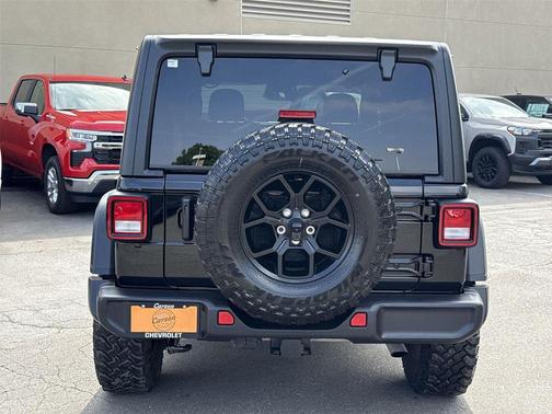 Black Clearcoat 2025 Jeep Wrangler Willys