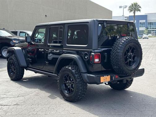 Black Clearcoat 2025 Jeep Wrangler Willys