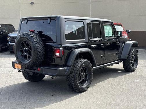 Black Clearcoat 2025 Jeep Wrangler Willys
