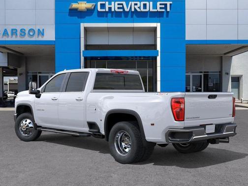 Summit White 2026 Chevrolet Silverado 3500 LTZ