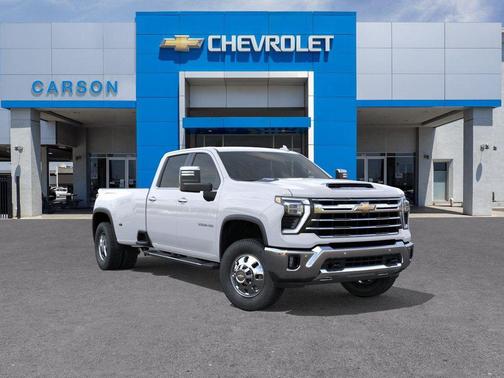 Summit White 2026 Chevrolet Silverado 3500 LTZ