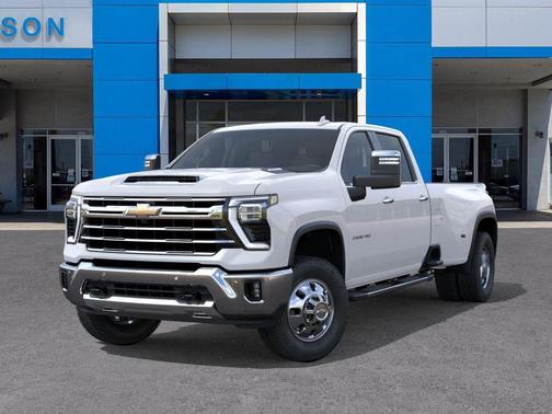 Summit White 2026 Chevrolet Silverado 3500 LTZ