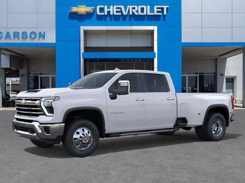 Summit White 2026 Chevrolet Silverado 3500 LTZ