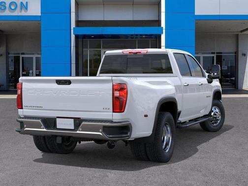 Summit White 2026 Chevrolet Silverado 3500 LTZ