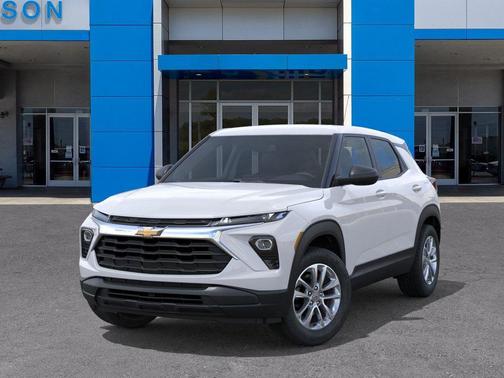 Summit White 2026 Chevrolet Trailblazer LS