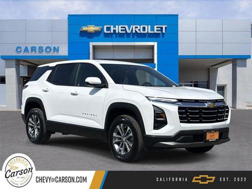 Summit White 2025 Chevrolet Equinox 1LT