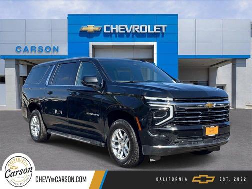 Black 2025 Chevrolet Suburban LT