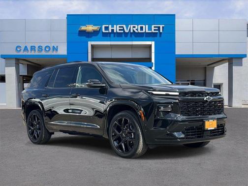 Mosaic Black Metallic 2025 Chevrolet Traverse RS