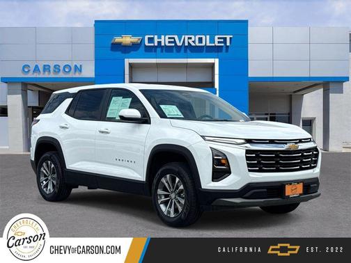 Summit White 2025 Chevrolet Equinox 1LT